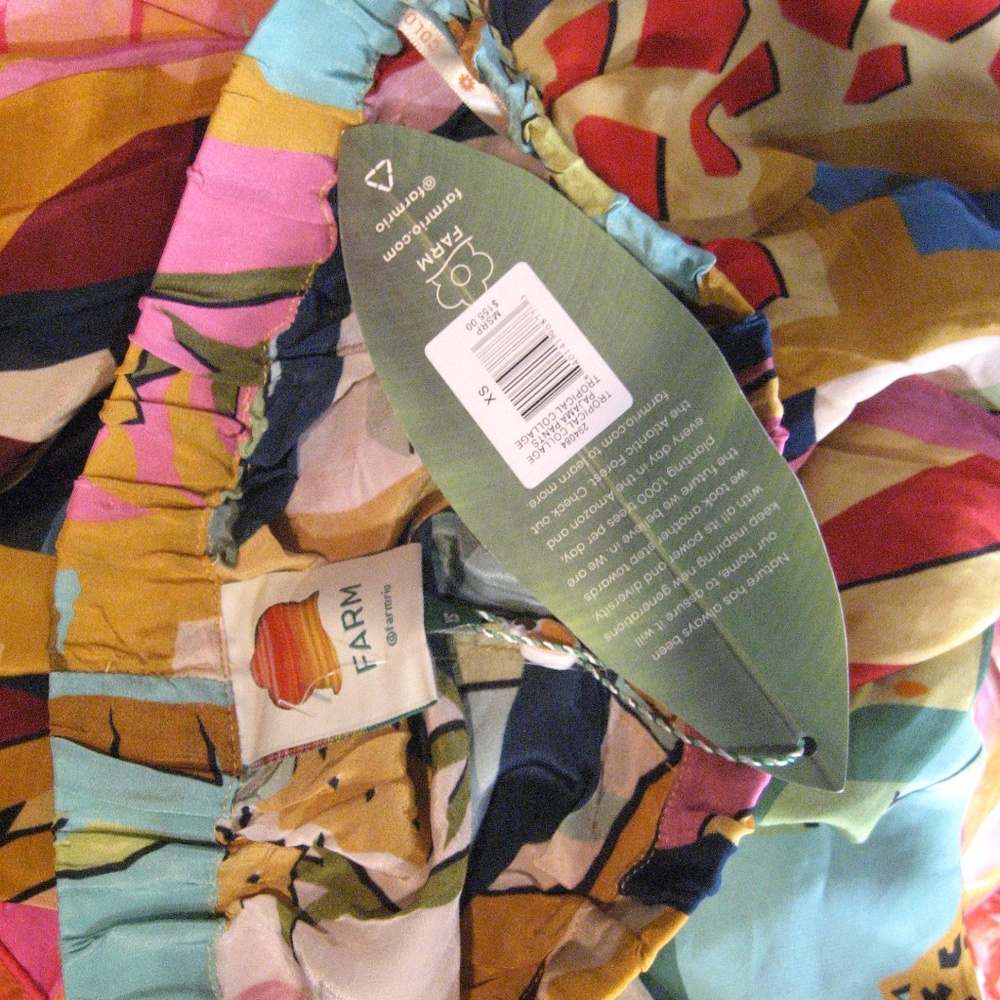 FARM ⚜ WOMEN'S TROPICAL COLLAGE PANTS - Picture 5 of 5